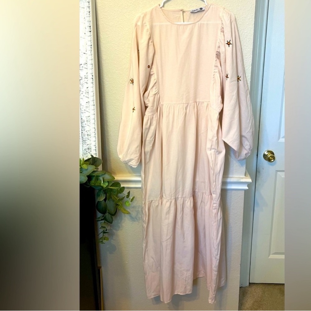 Sz 10 BENIN boho maxi dress